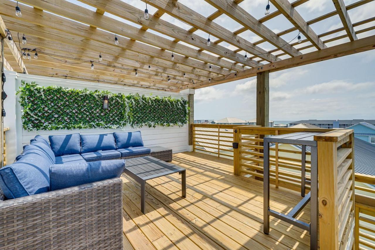 Carolina Beach Vacation Rental With Rooftop Terrace מראה חיצוני תמונה